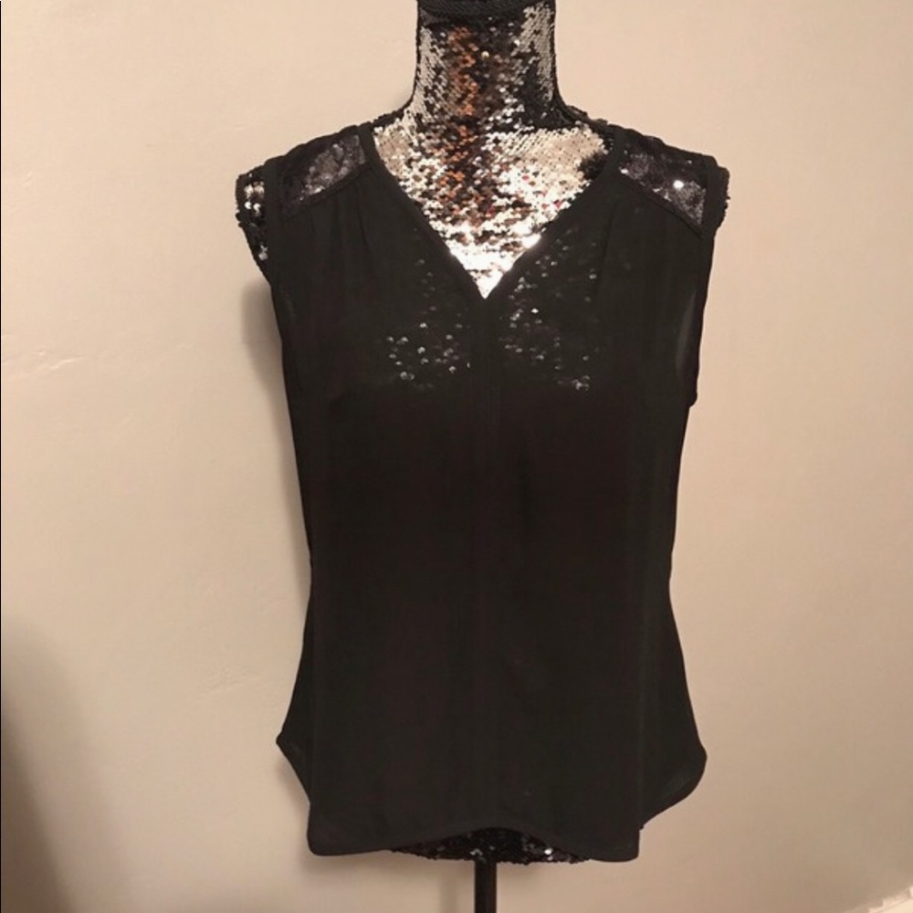 Black lace top